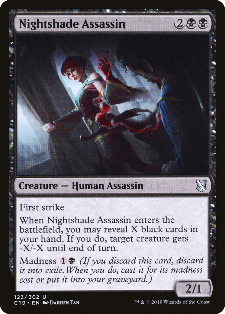 Nightshade Assassin [C19-123]