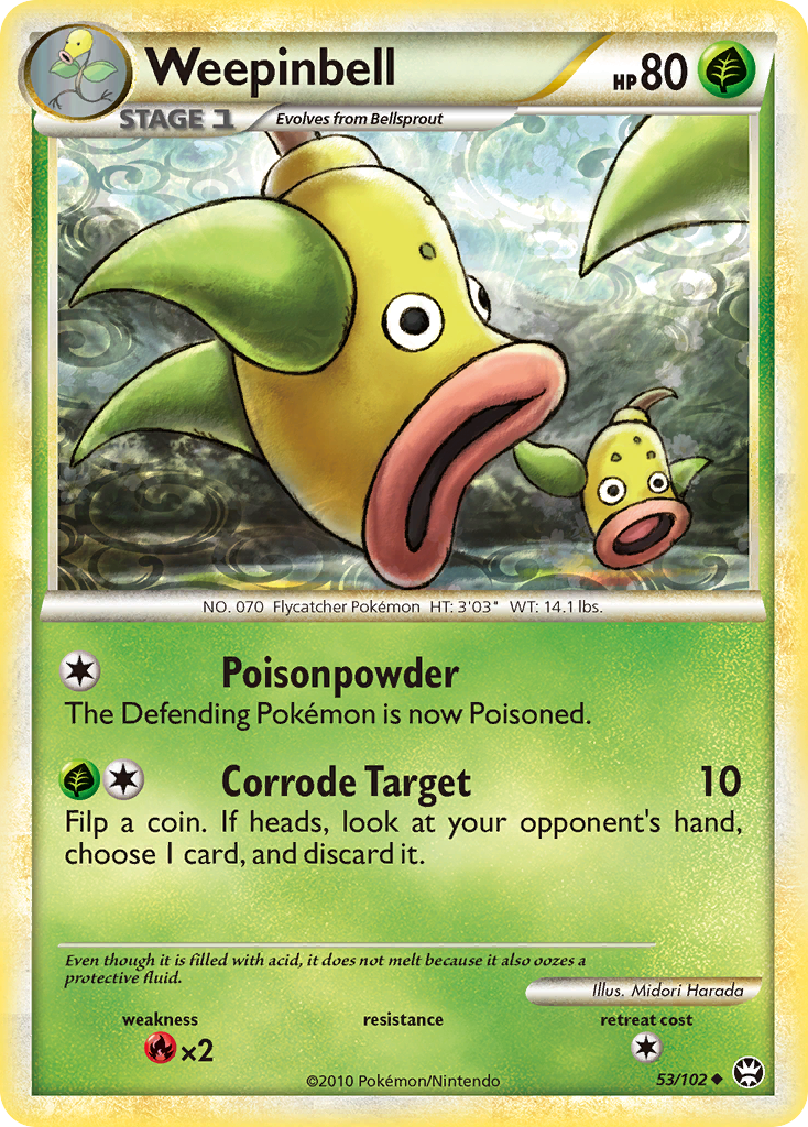 Weepinbell [HGSS4-53]