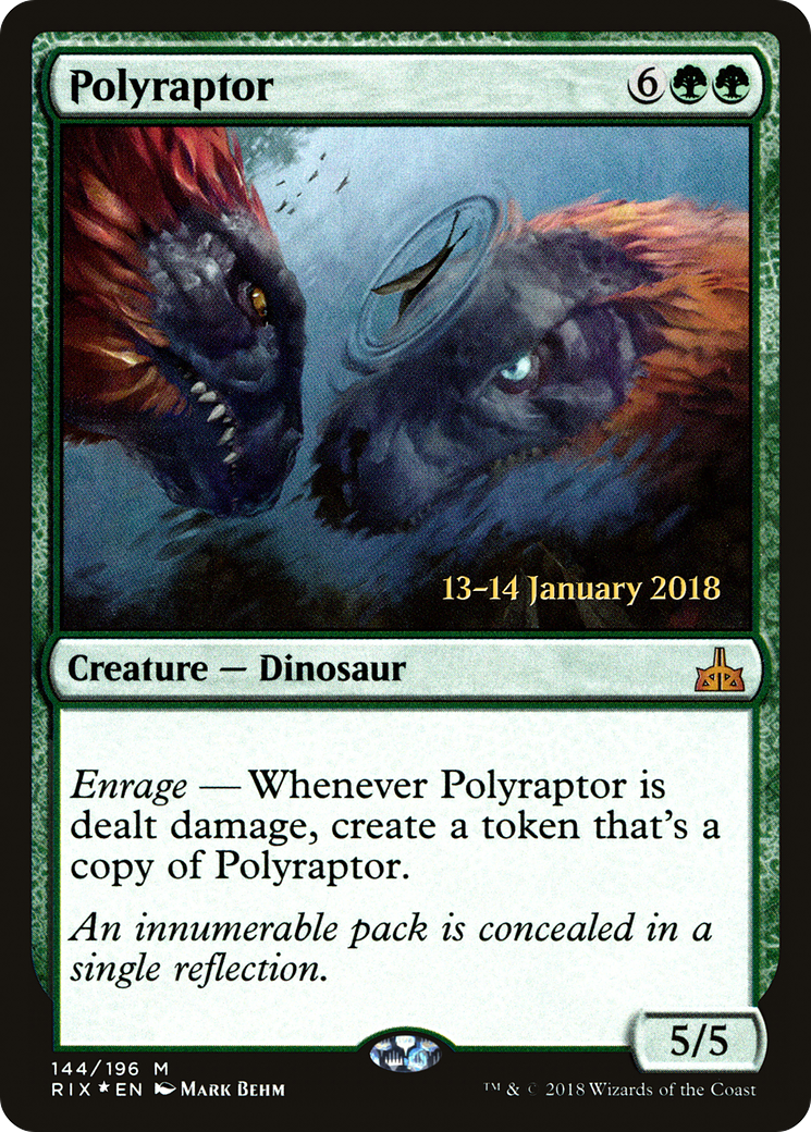 Polyraptor - Prerelease Promo [PRIX-144s]