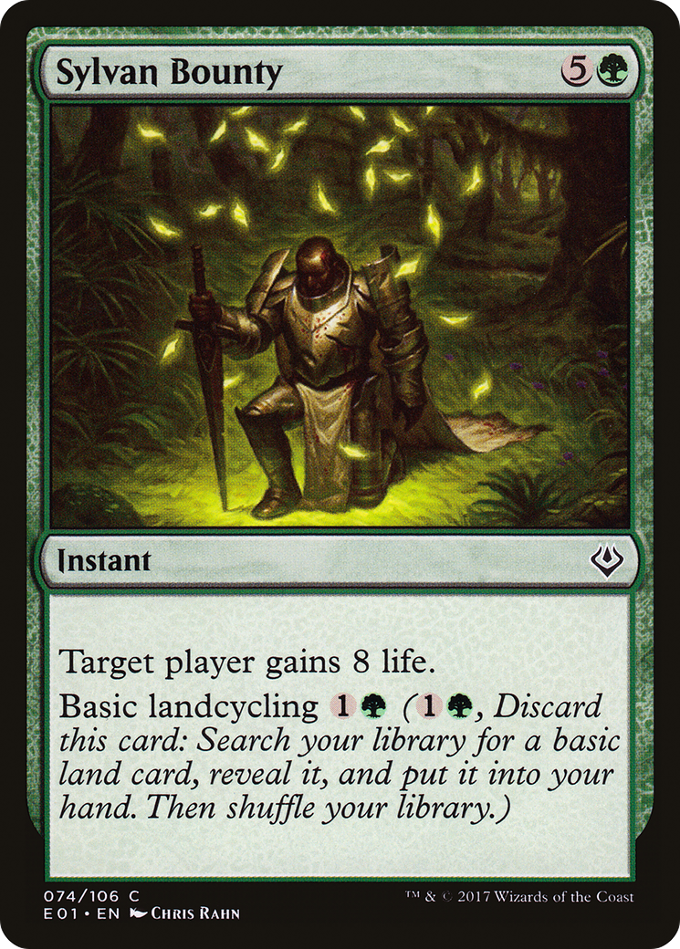 Sylvan Bounty [E01-74]