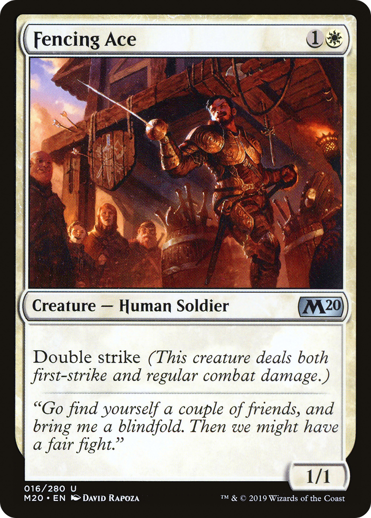 Fencing Ace [M20-16]