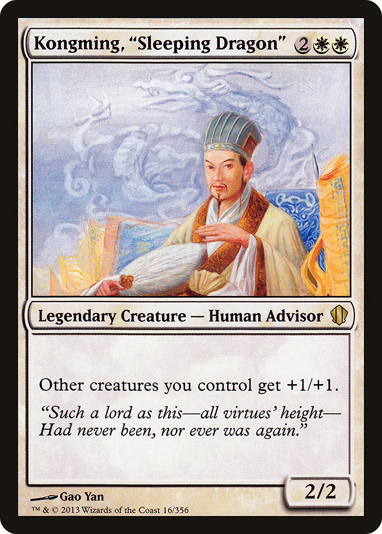 Kongming, "Sleeping Dragon" [C13-16]