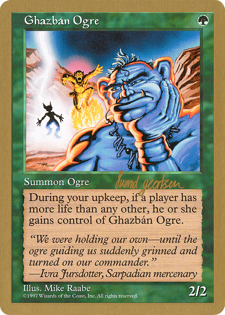 Ghazbán Ogre [WC97-sg298]