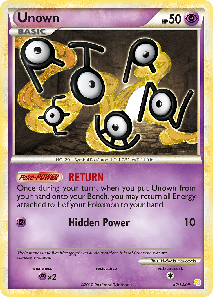 Unown [HGSS1-54]