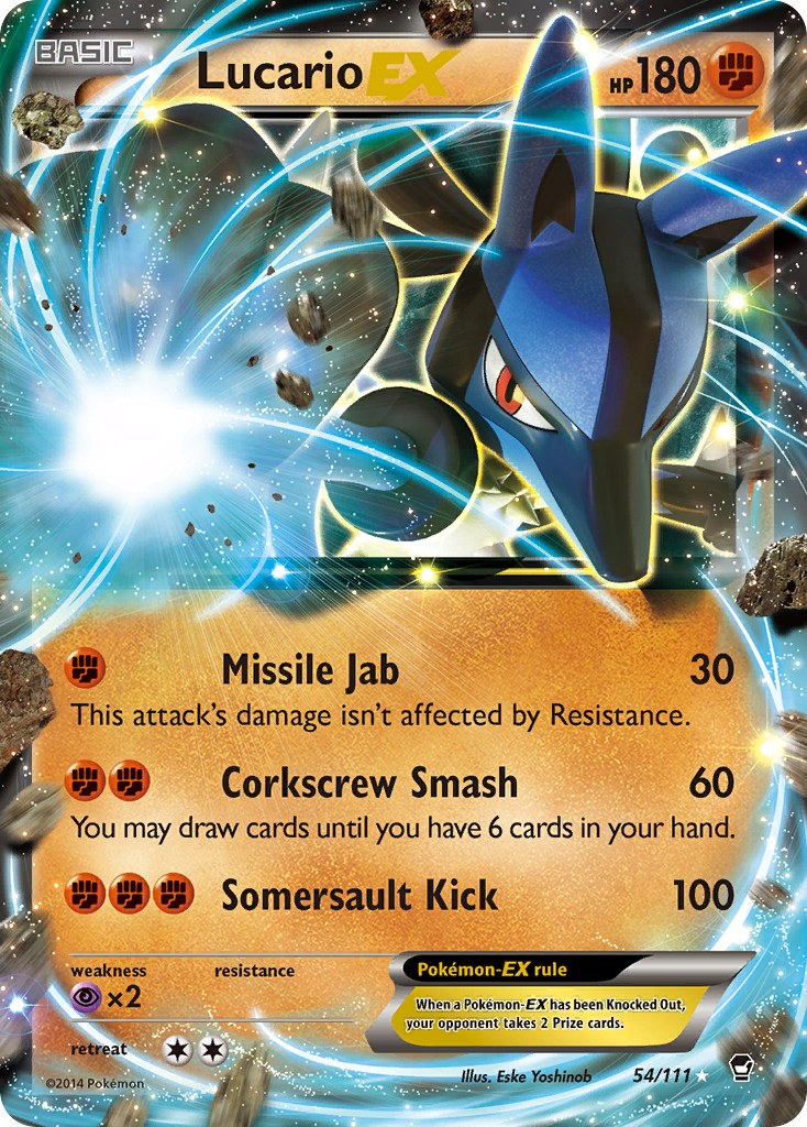 Lucario-EX [XY3-54]