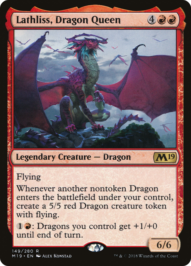 Lathliss, Dragon Queen [M19-149]