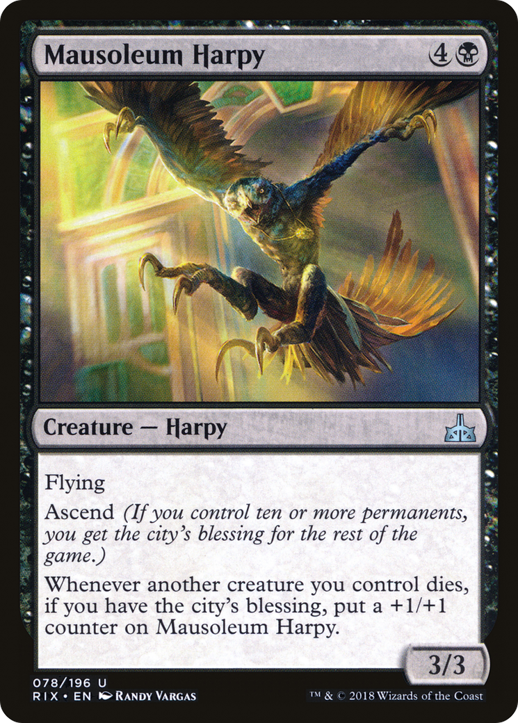 Mausoleum Harpy [RIX-78]