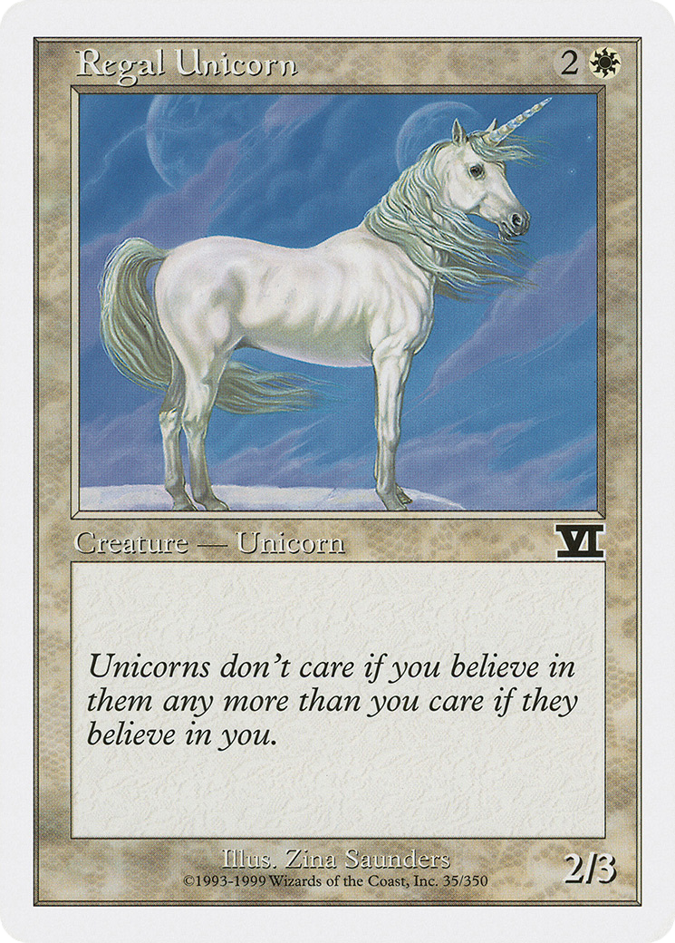 Regal Unicorn [6ED-35]