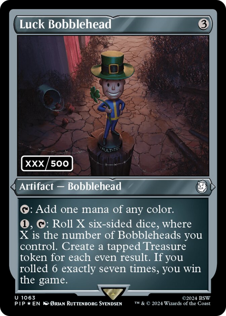 Luck Bobblehead - Serialized [PIP-1063]