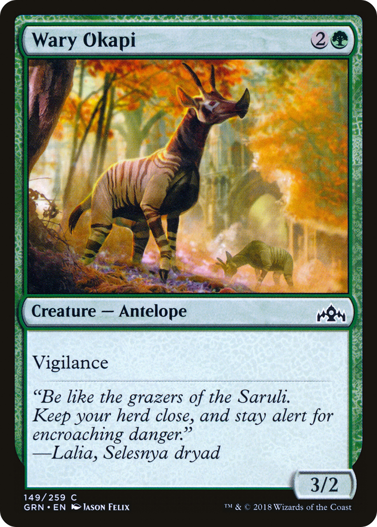 Wary Okapi [GRN-149]