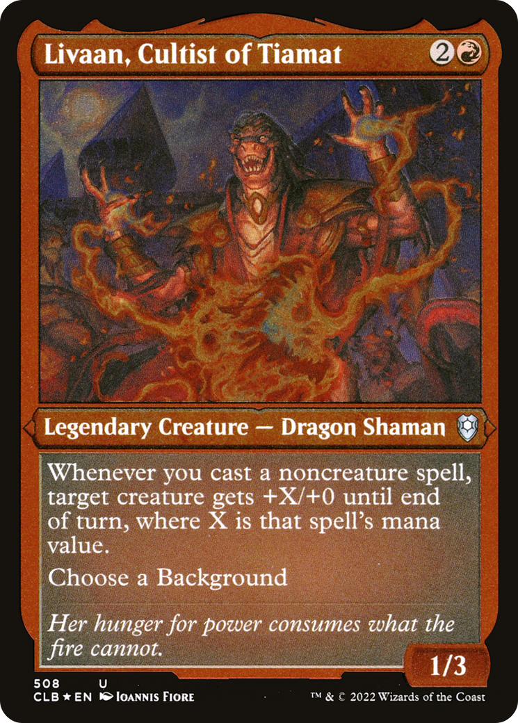 Livaan, Cultist of Tiamat [CLB-508]