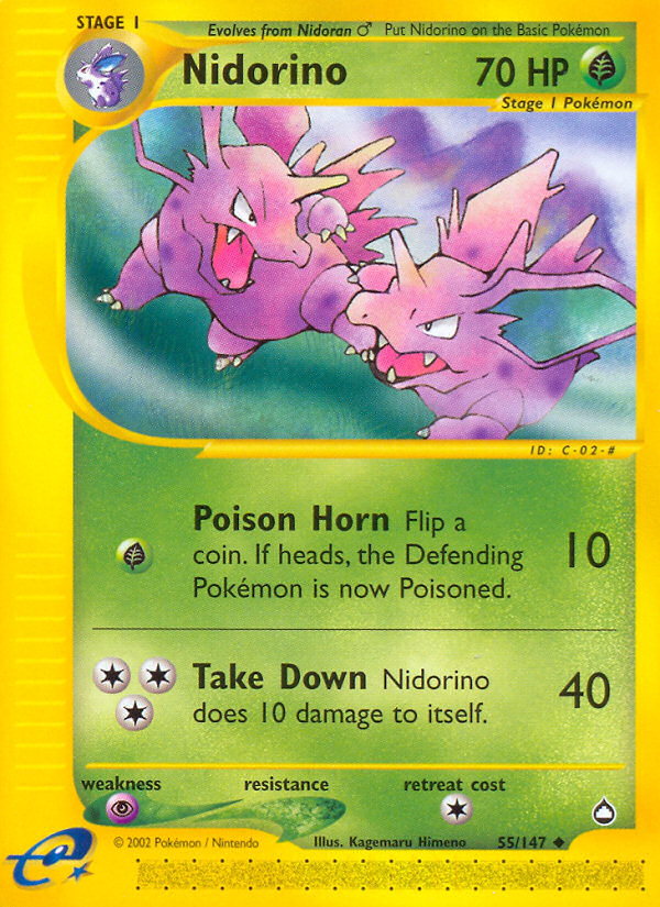 Nidorino [ECARD2-55]