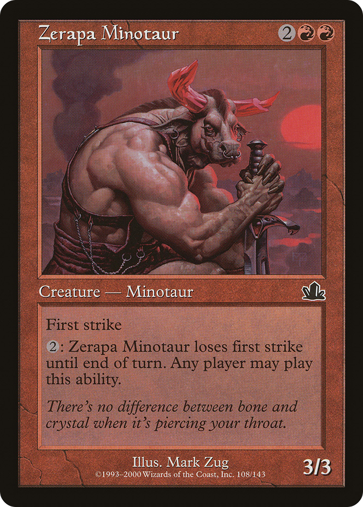 Zerapa Minotaur [PCY-108]