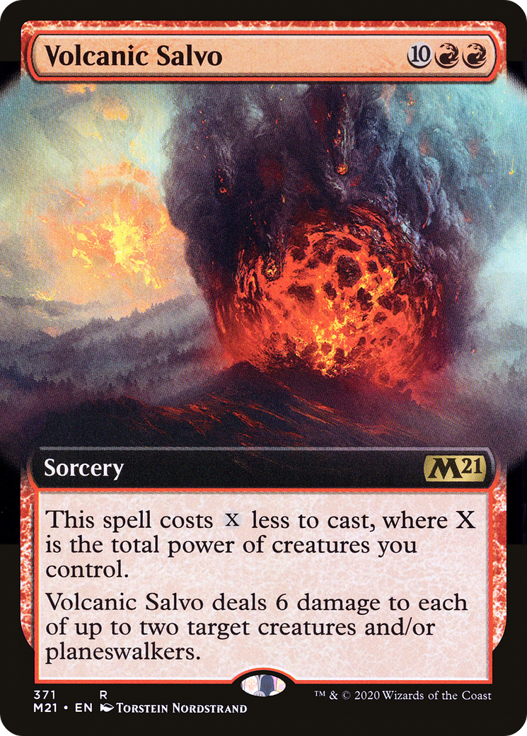 Volcanic Salvo - Extended Art [M21-371]