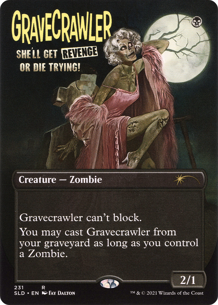 Gravecrawler - Borderless - Full Art [SLD-231]