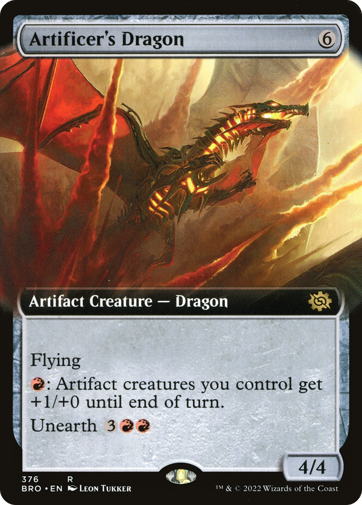 Artificer's Dragon - Extended Art [BRO-376]