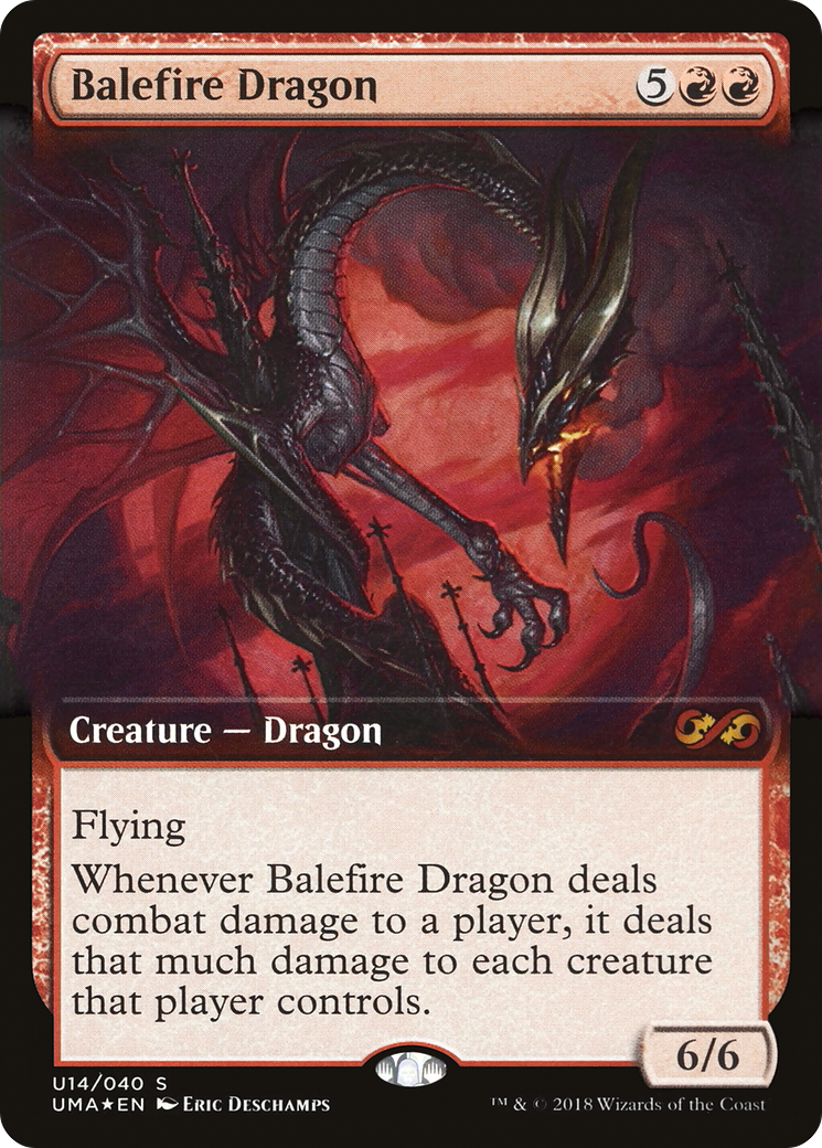 Balefire Dragon - Extended Art - Promo [PUMA-U14]