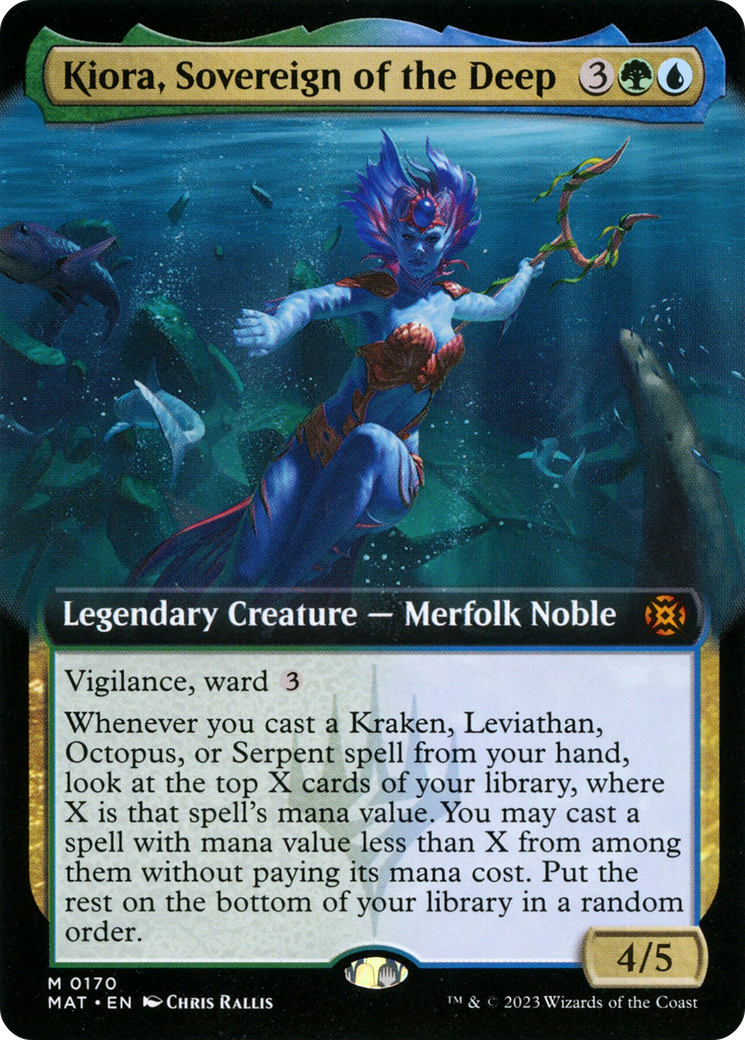 Kiora, Sovereign of the Deep - Extended Art [MAT-170]