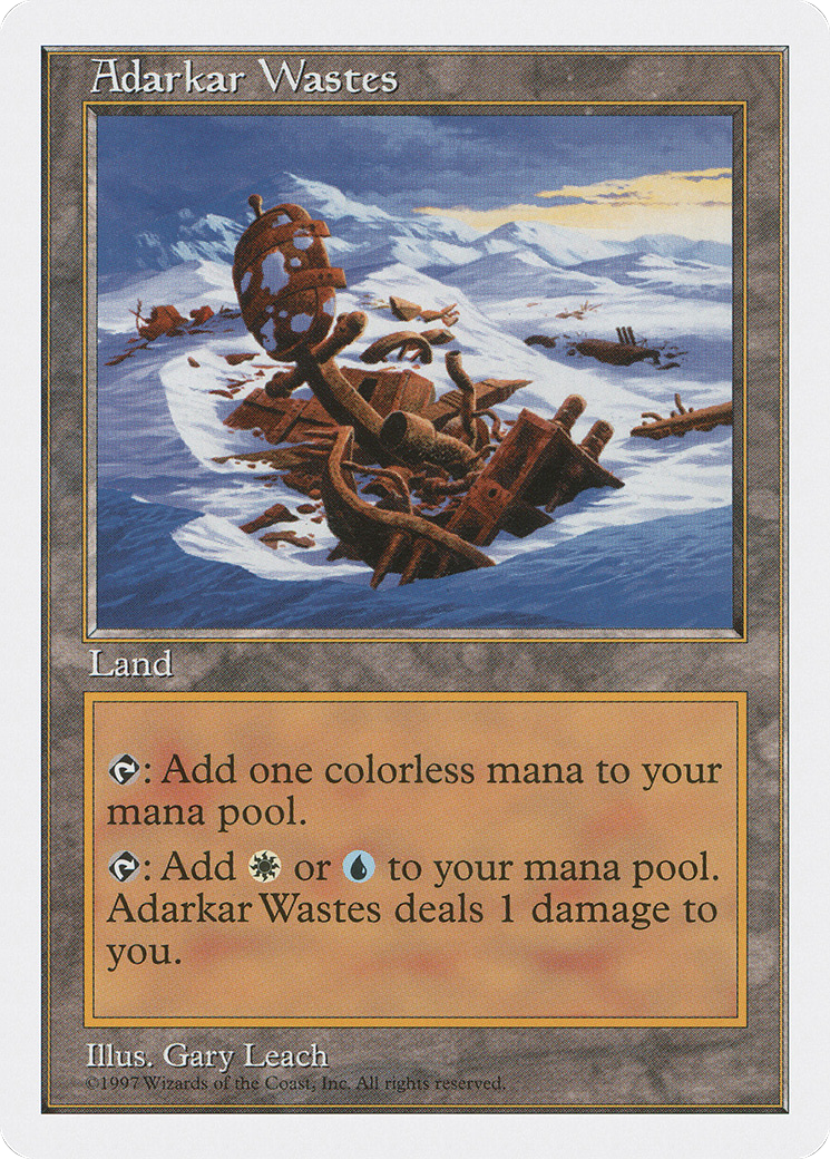 Adarkar Wastes [5ED-410]