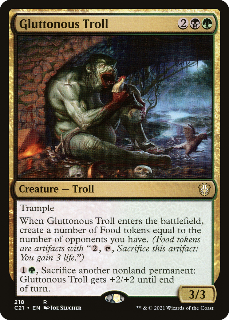 Gluttonous Troll [C21-218]