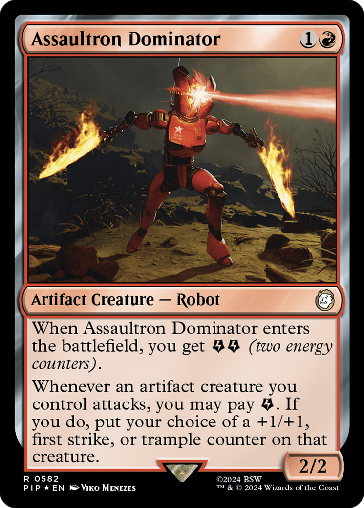 Assaultron Dominator - Surge Foil [PIP-582]