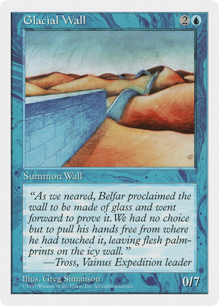 Glacial Wall [5ED-91]