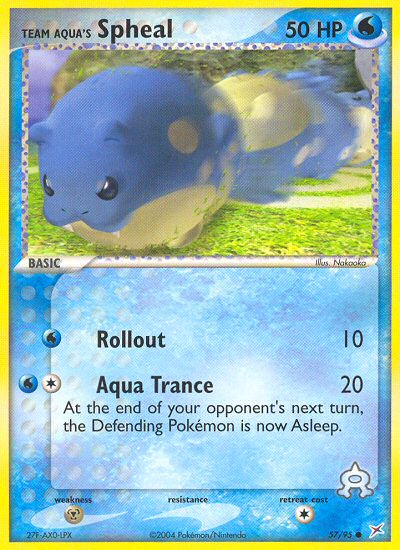 Team Aqua's Spheal [EX4-57]