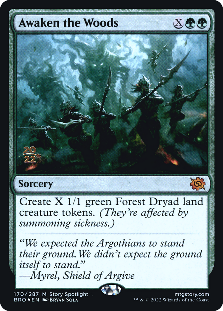 Awaken the Woods - Prerelease Promo [PBRO-170s]