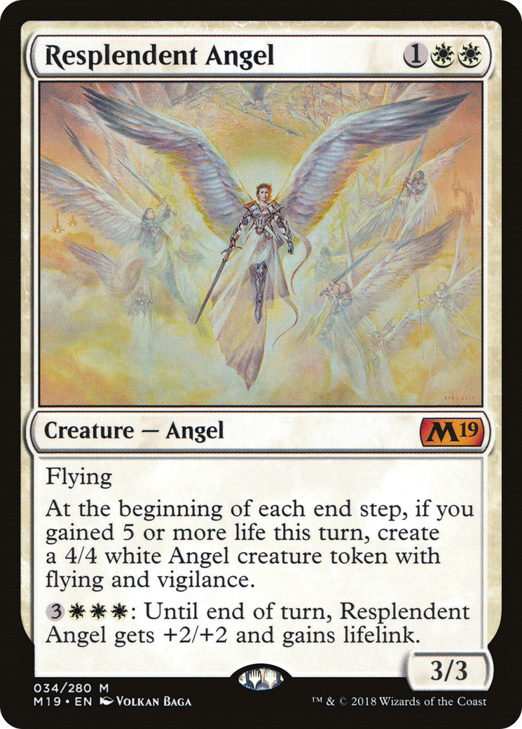 Resplendent Angel [M19-34]