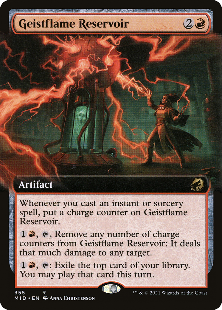 Geistflame Reservoir - Extended Art [MID-355]