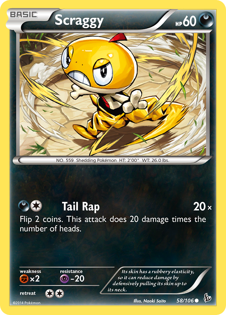 Scraggy [XY2-58]