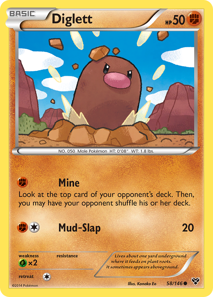 Diglett [XY1-58]