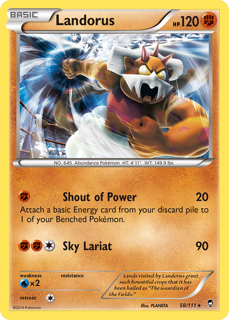 Landorus [XY3-58]