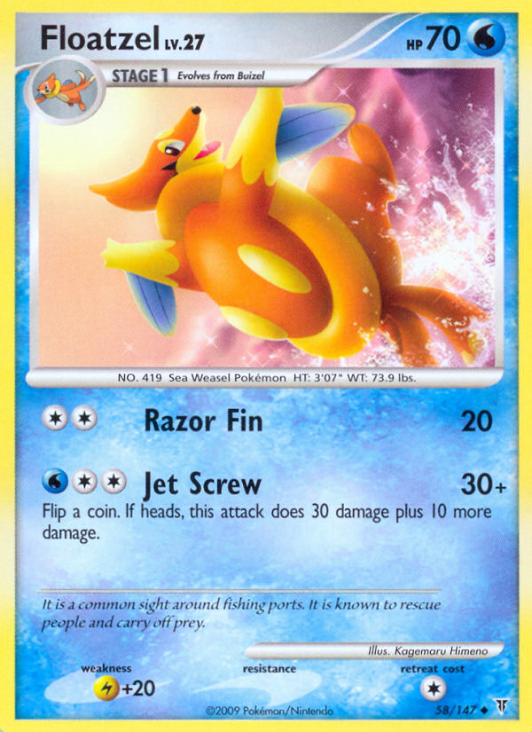 Floatzel [PL3-58]