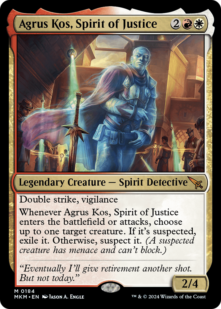 Agrus Kos, Spirit of Justice [MKM-184]