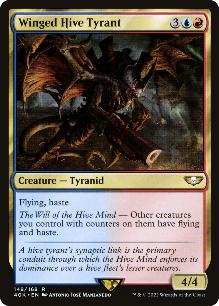 Winged Hive Tyrant [40K-148]