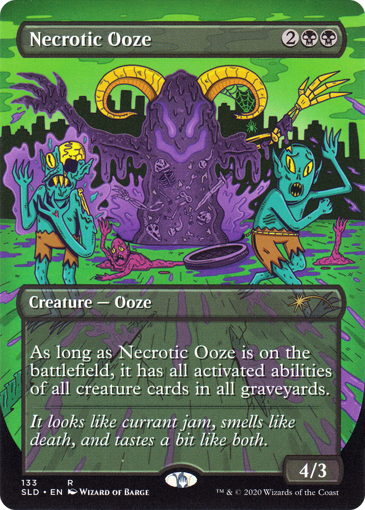 Necrotic Ooze - Borderless - Full Art [SLD-133]