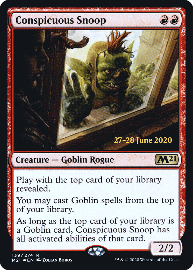 Conspicuous Snoop - Prerelease Promo [PM21-139s]