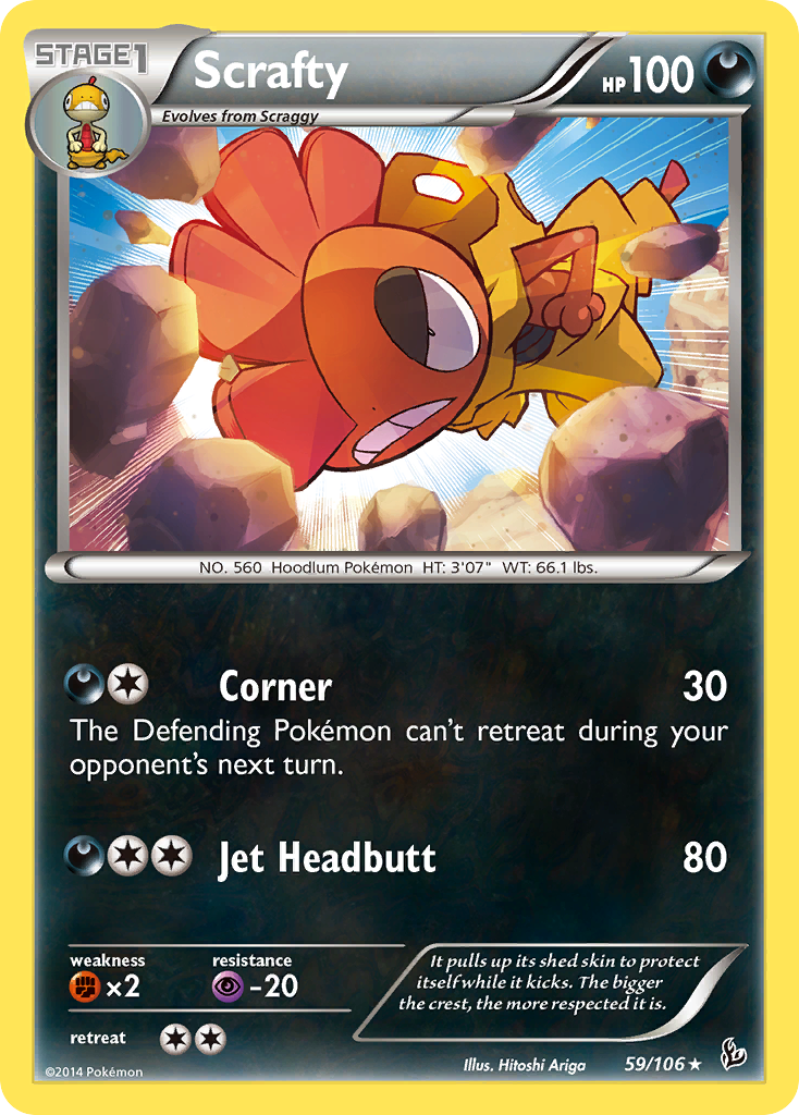 Scrafty [XY2-59]