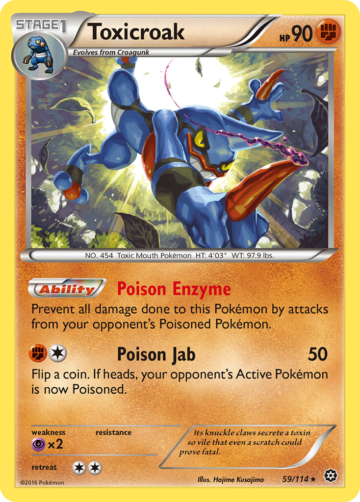 Toxicroak [XY11-59]