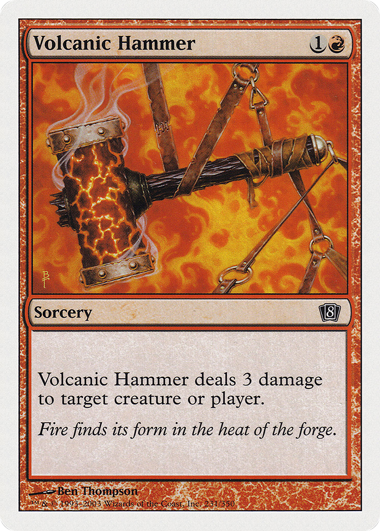 Volcanic Hammer [8ED-231]