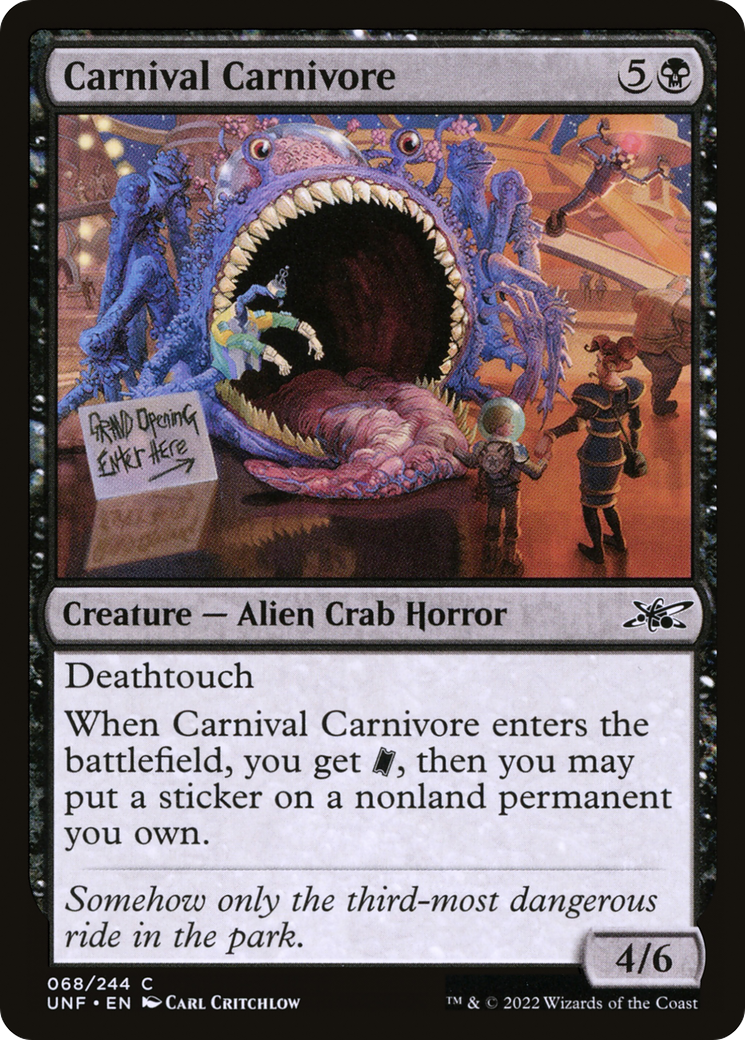 Carnival Carnivore [UNF-68]