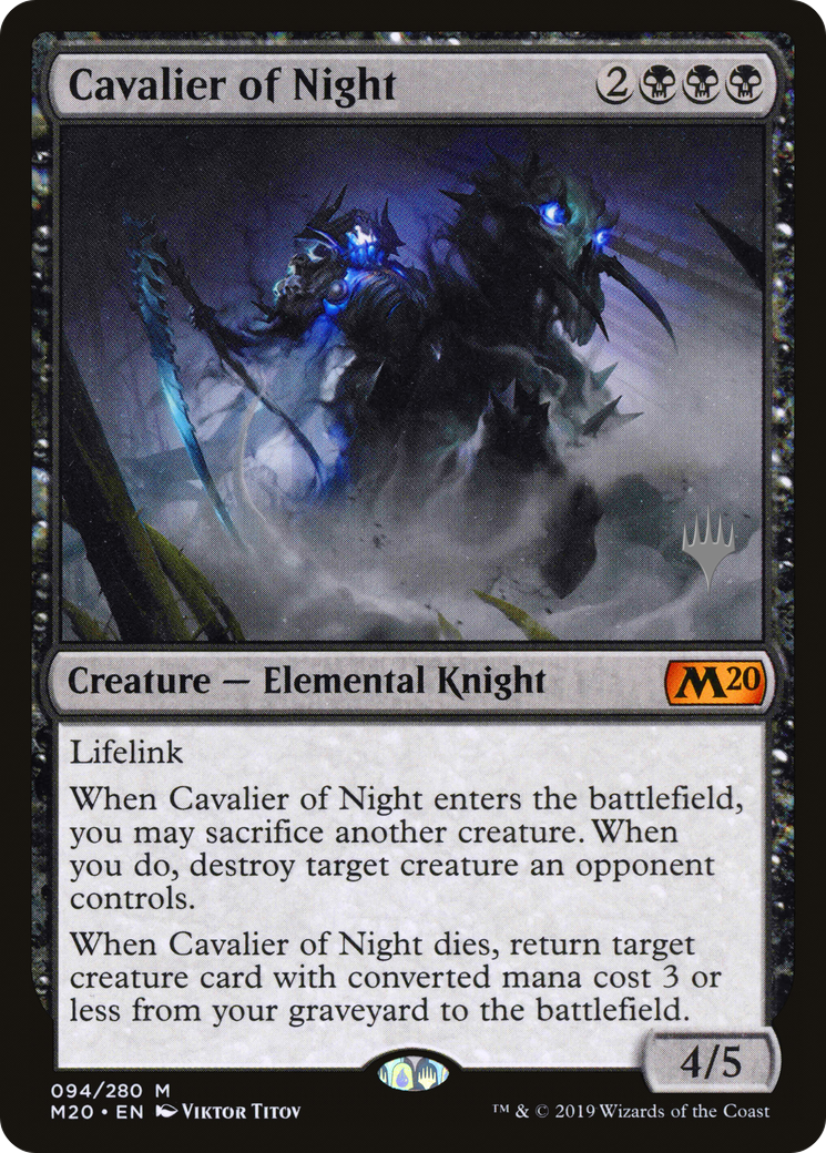 Cavalier of Night - Promo Pack [PM20-94p]