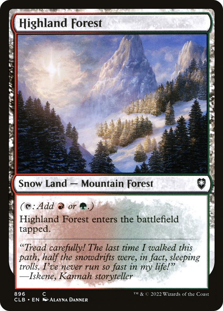 Highland Forest [CLB-896]