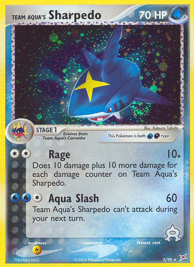 Team Aqua's Sharpedo [EX4-5]