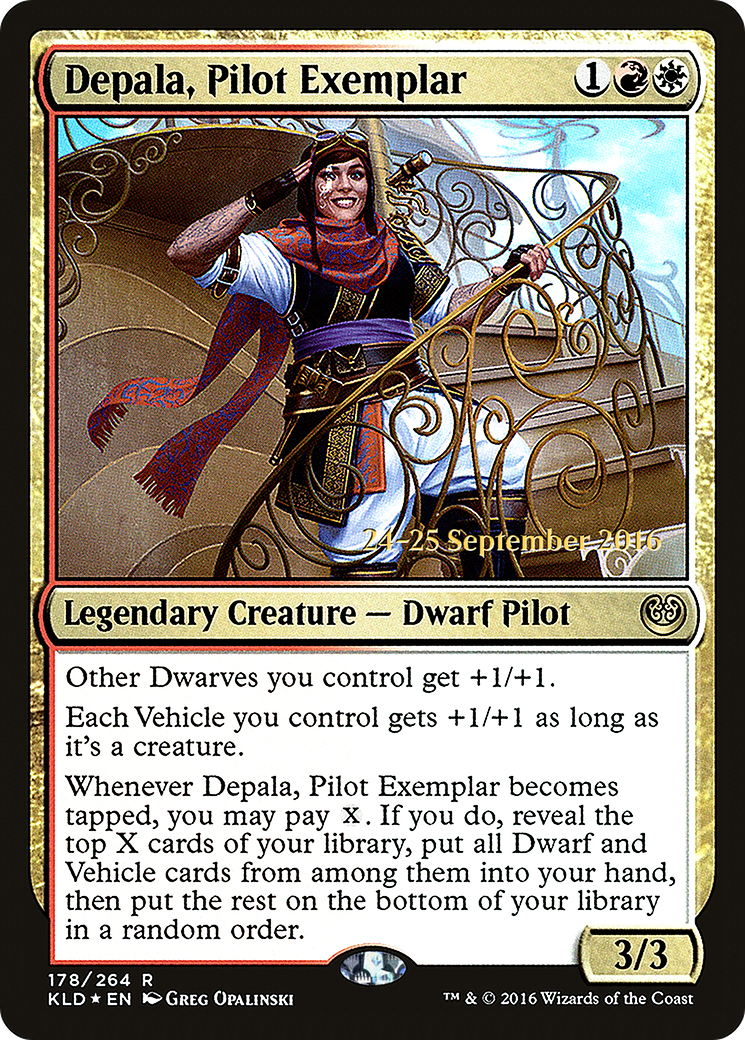 Depala, Pilot Exemplar - Prerelease Promo [PKLD-178s]