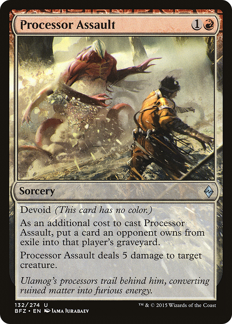 Processor Assault [BFZ-132]