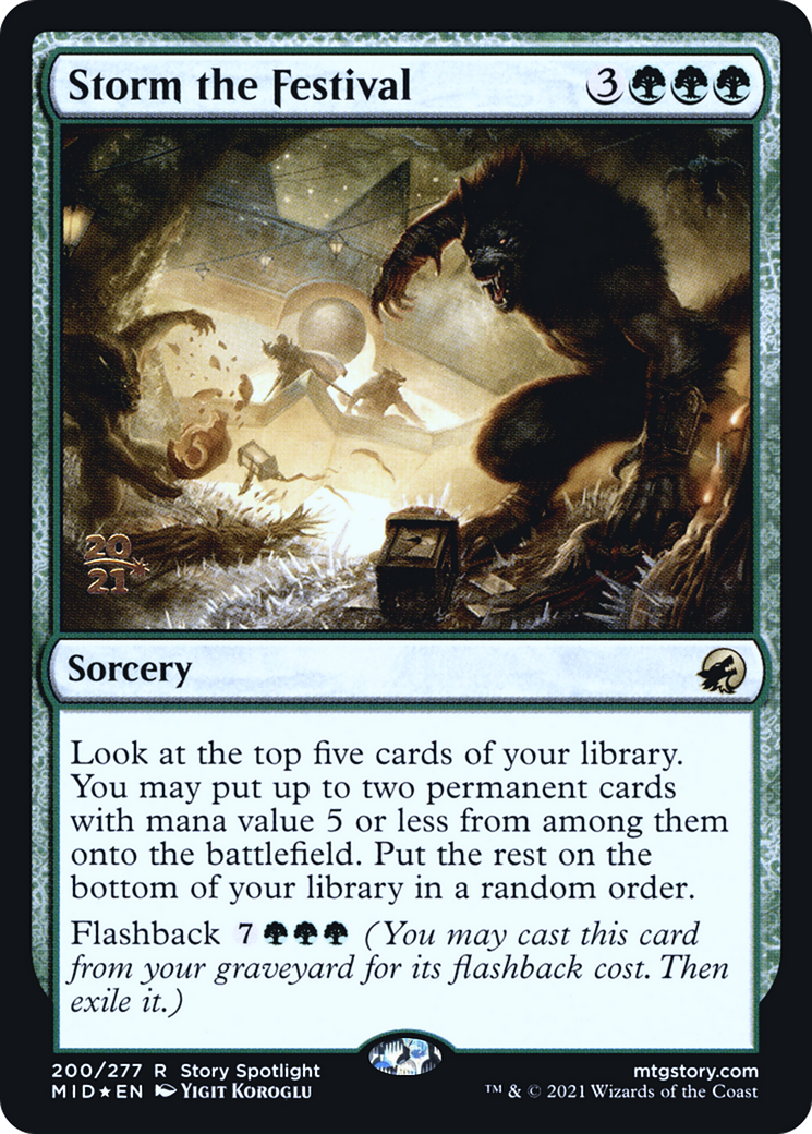 Storm the Festival - Prerelease Promo [PMID-200s]