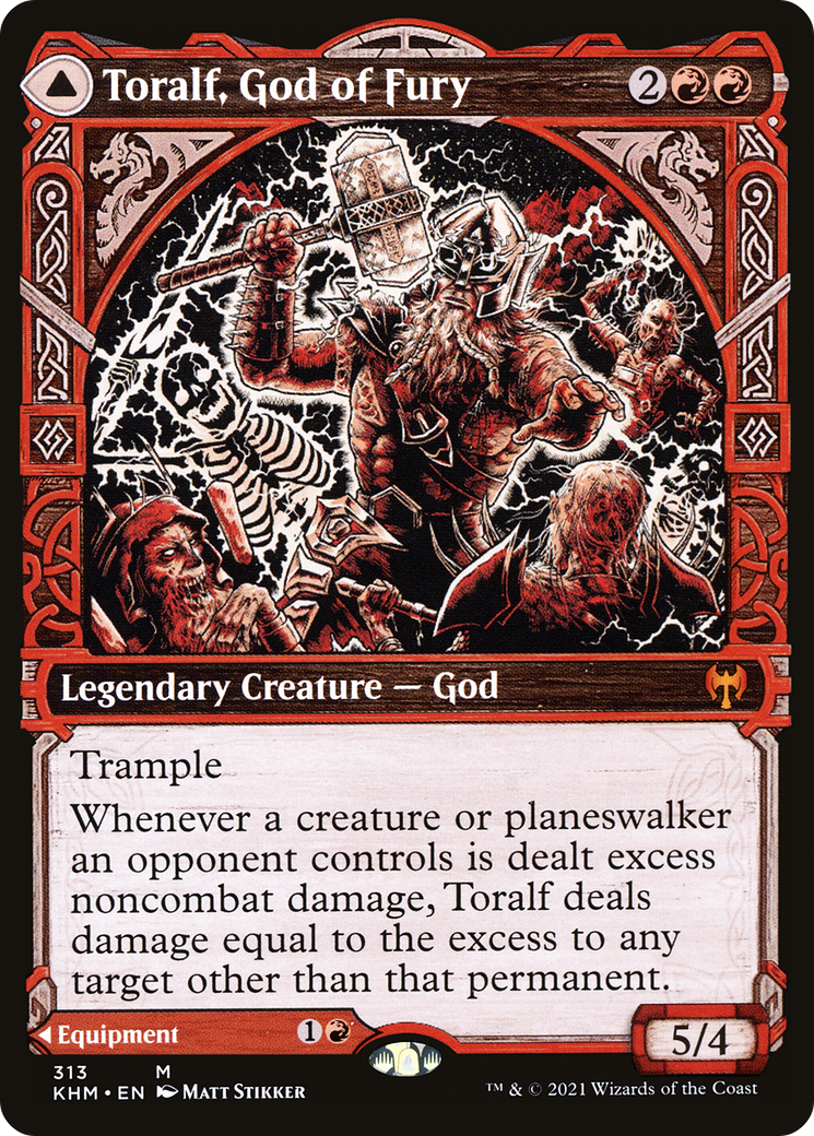 Toralf, God of Fury // Toralf's Hammer - Showcase [KHM-313]