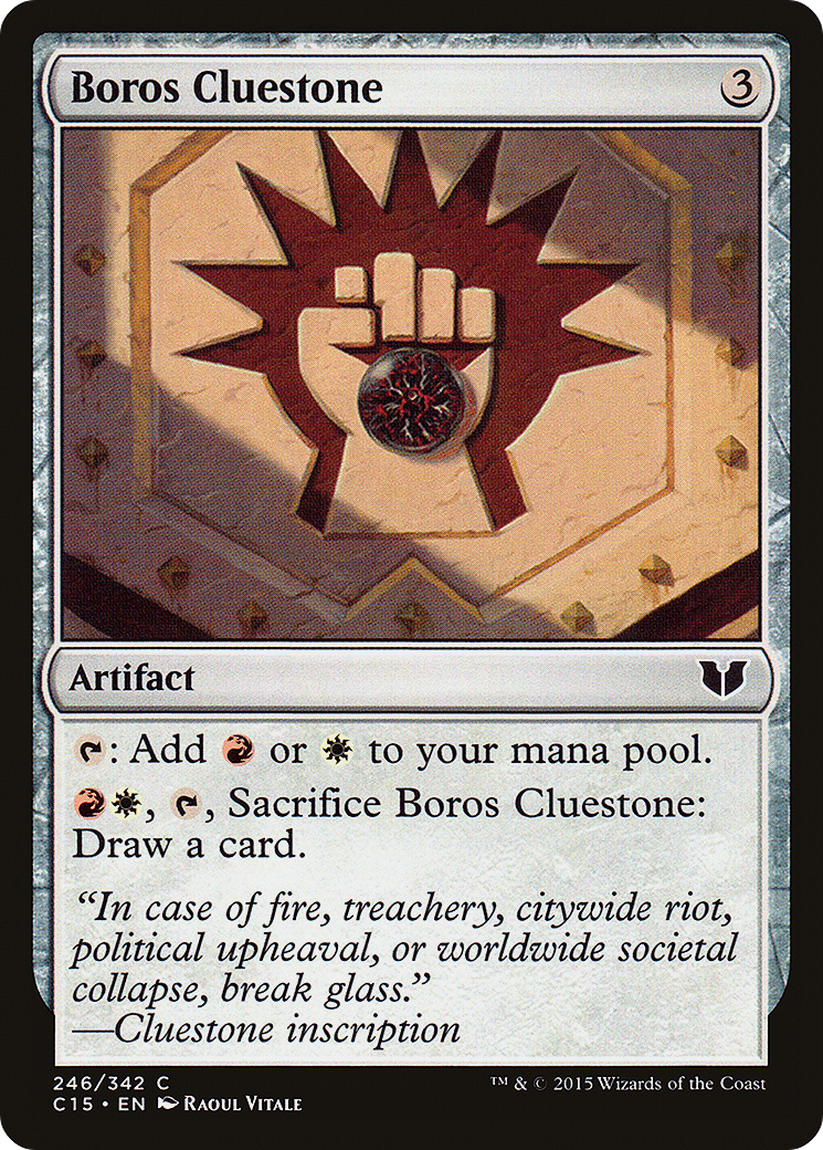 Boros Cluestone [C15-246]